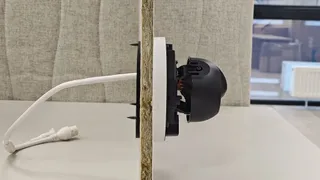 Hikvision dome camera false ceiling mount