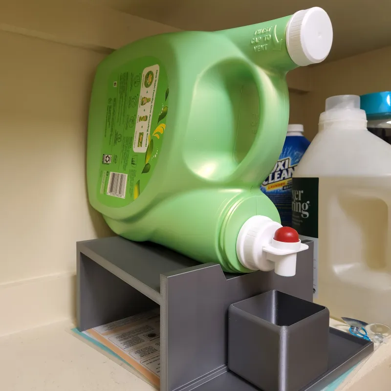 Laundry+Detergent+Cup+Holder+by+Extrudable.  Diy laundry, Diy laundry  detergent, Diy detergent