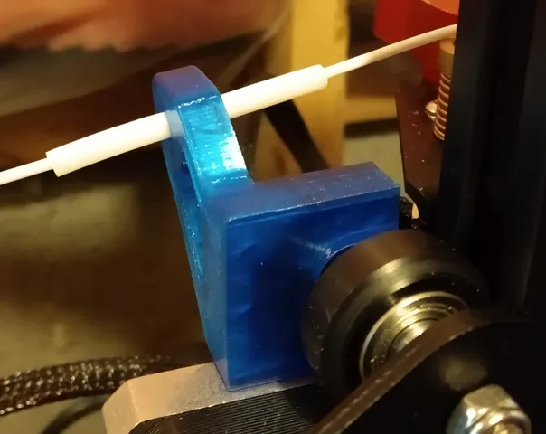 Bowden Tube Filament Guide for Ender 3