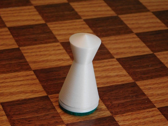 3D Printable Jogo de Xadrez Goianese / Art Deco Chess Set by