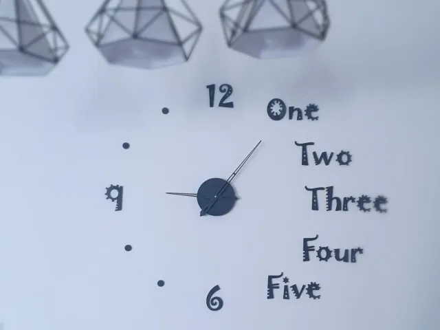 Customizable Wall Clock