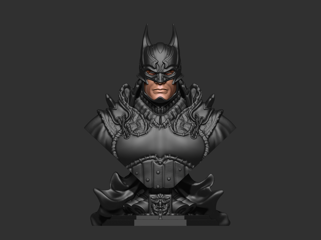 Miniatura 2 do modelo 3D Samurai Batman