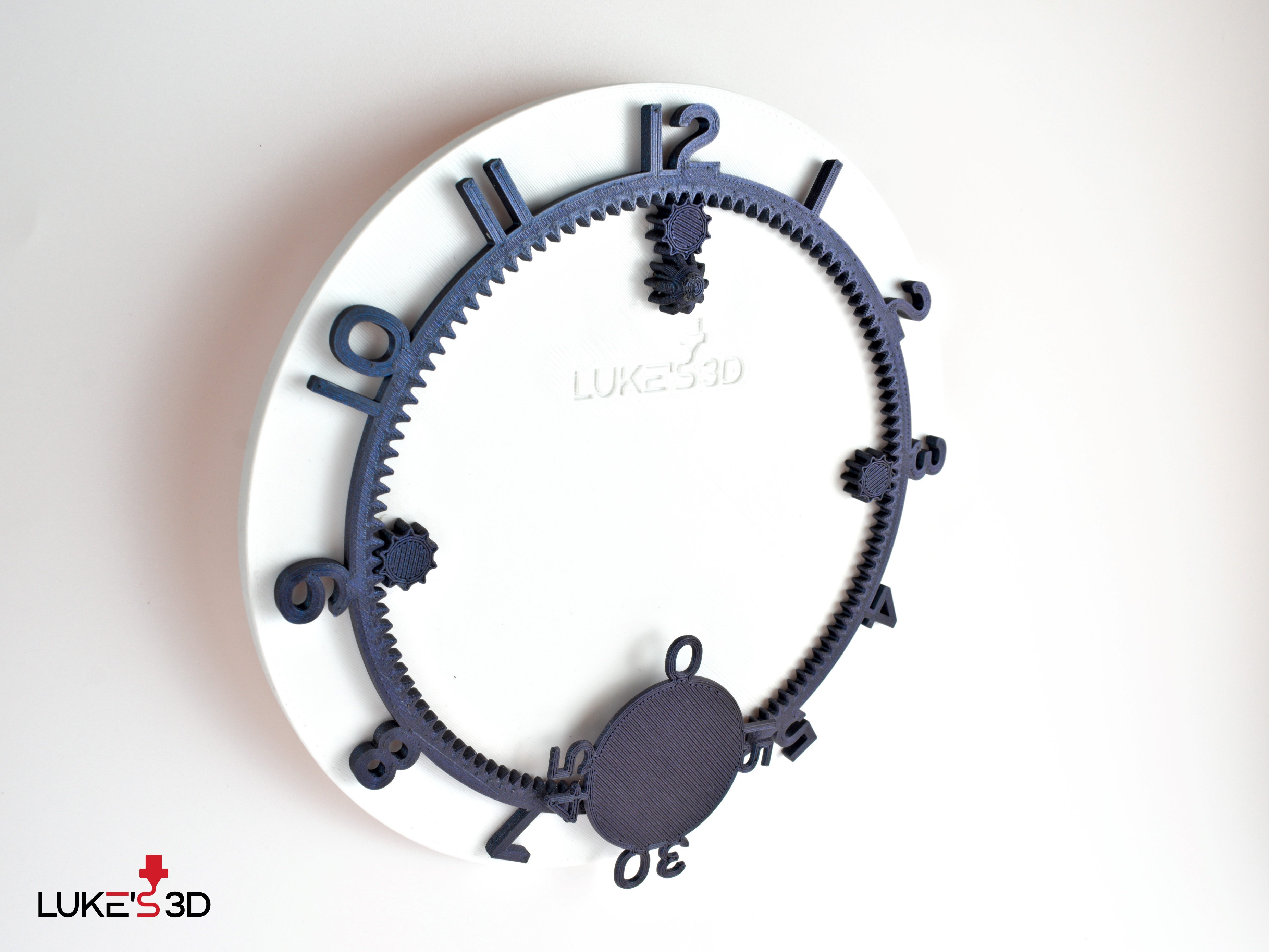 Clock Gears - download free 3D model by JDMac174 - Cad Crowd