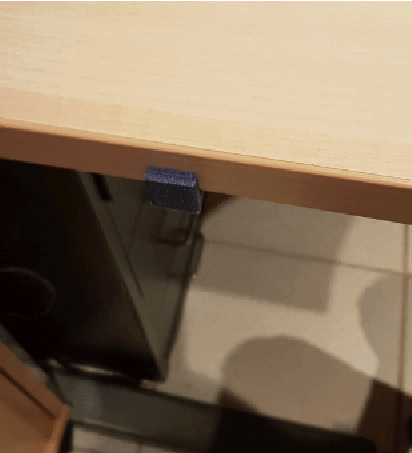 Miniatura 3 do modelo 3D Hidden Headphone Holder