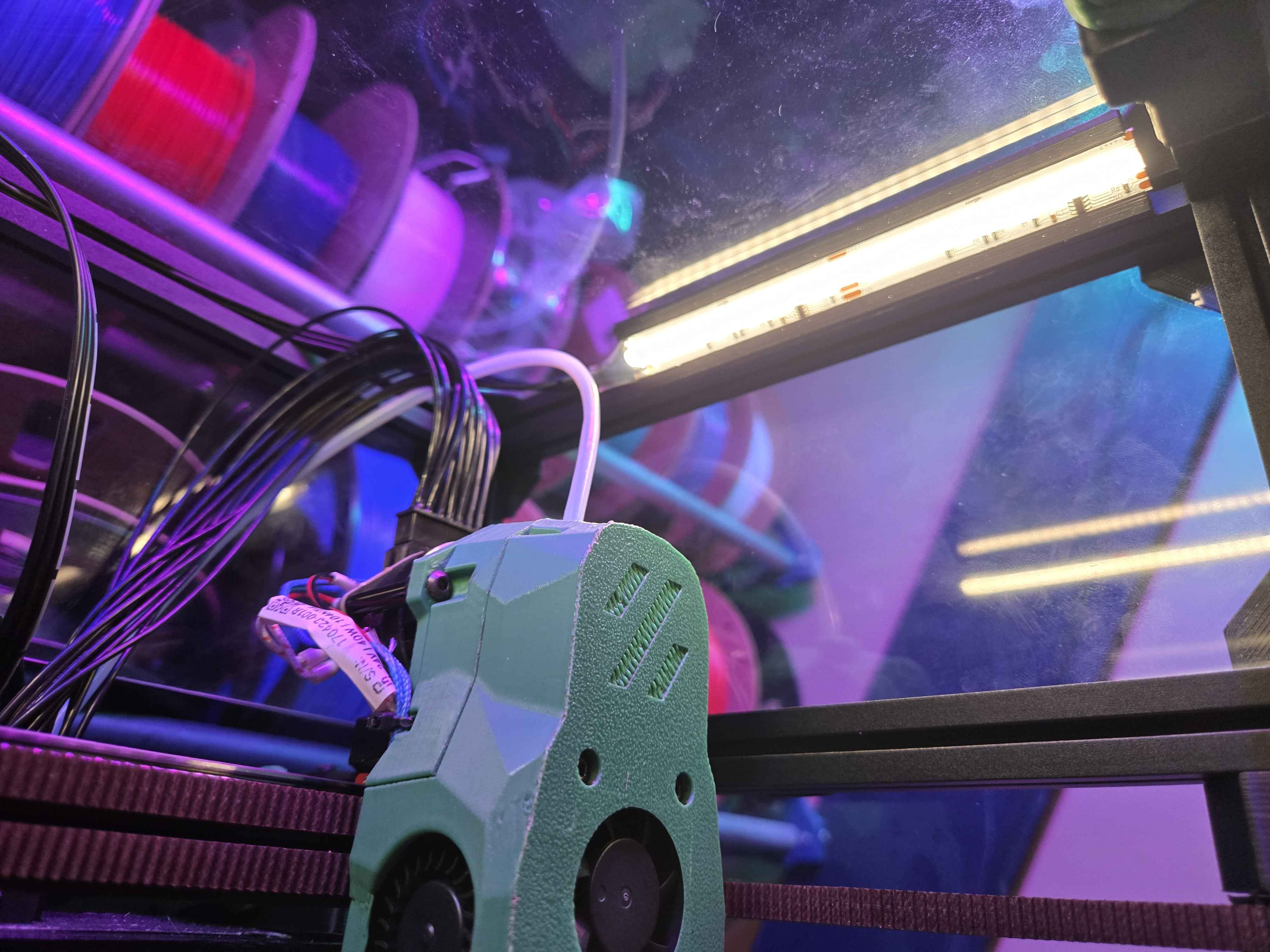 Remixed LDO COB Light Strip Mount for 1515 Extrusion (8mm, 10mm, 12mm wide)