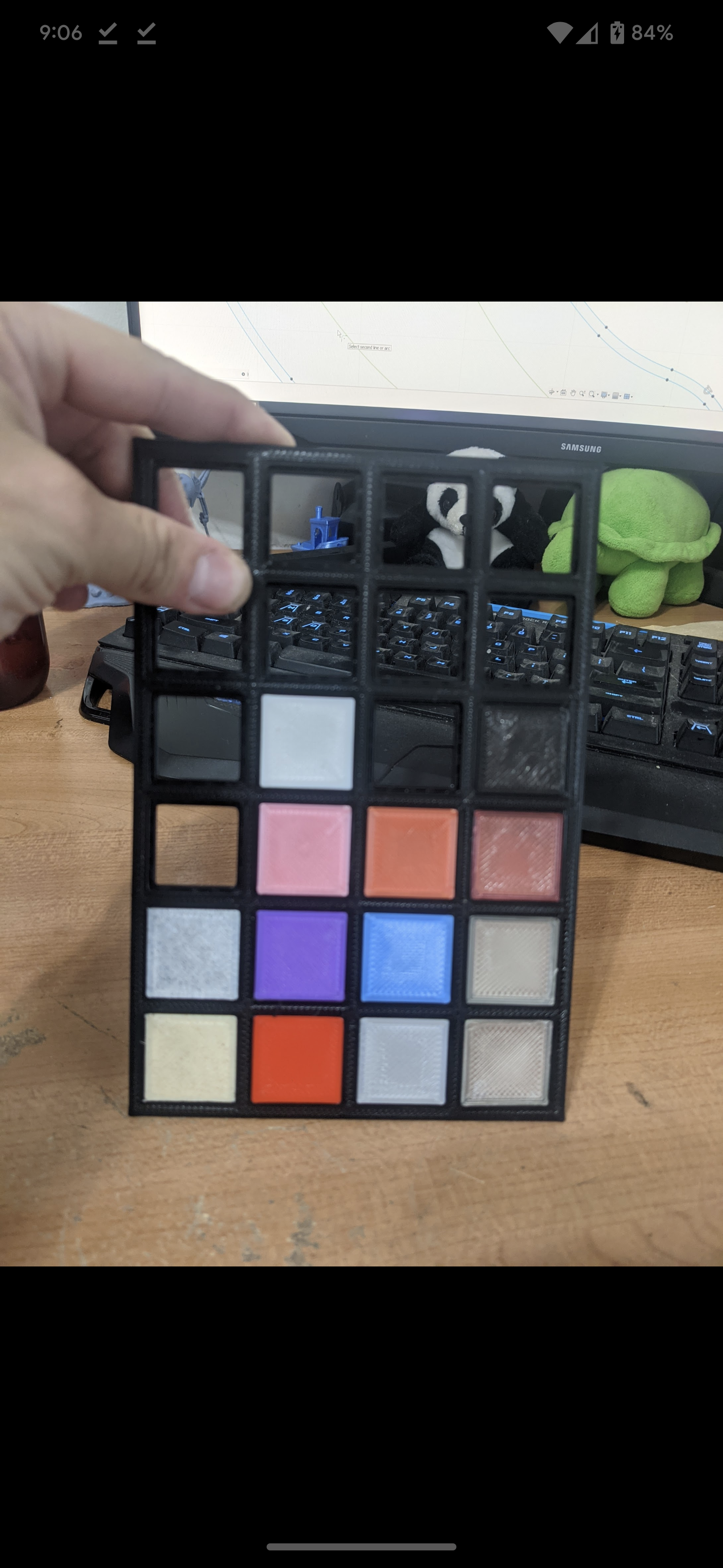 Mini Filament Sample Pop in Swatches