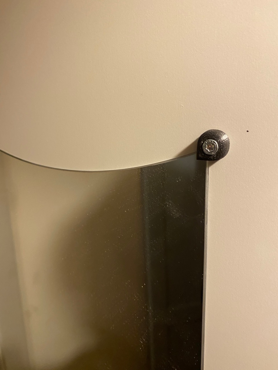 Mirror fixing brackets by EvaMika Download free STL model