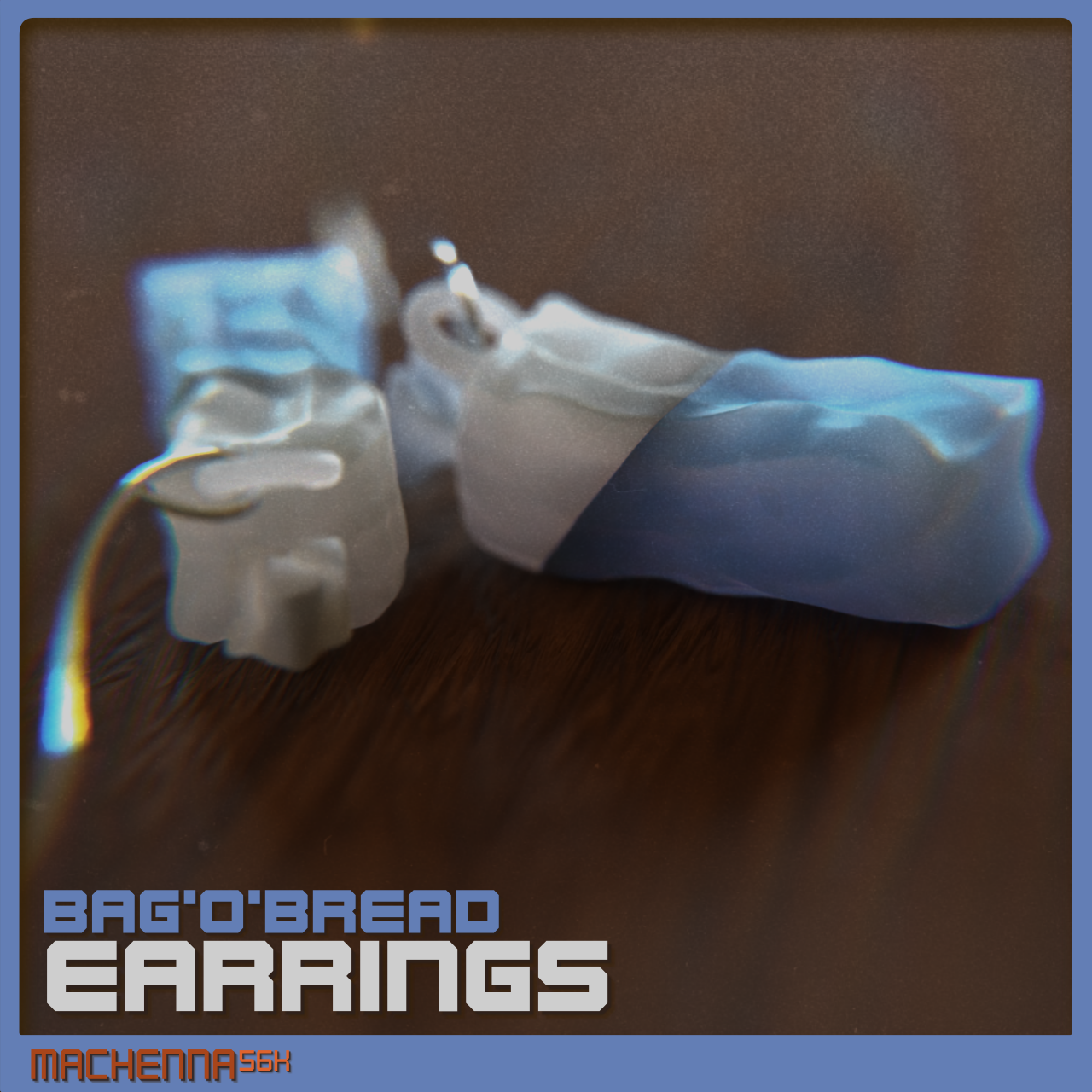 Miniature Bag'O'Bread Earrings