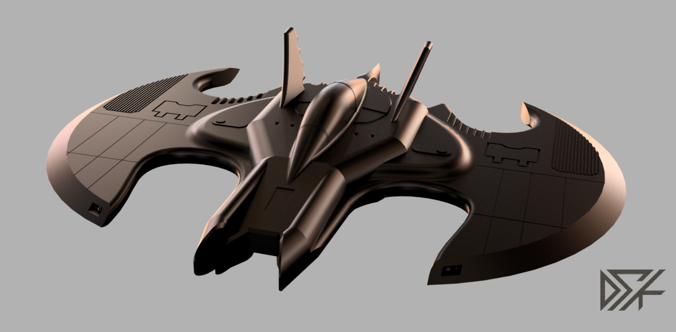Batman Batwing by Dsk001 Download free STL model Printables com Batman Batwing by Dsk001 Download free STL model Printables com