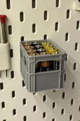 Customizable & stackable beer crate for all types of batteries by