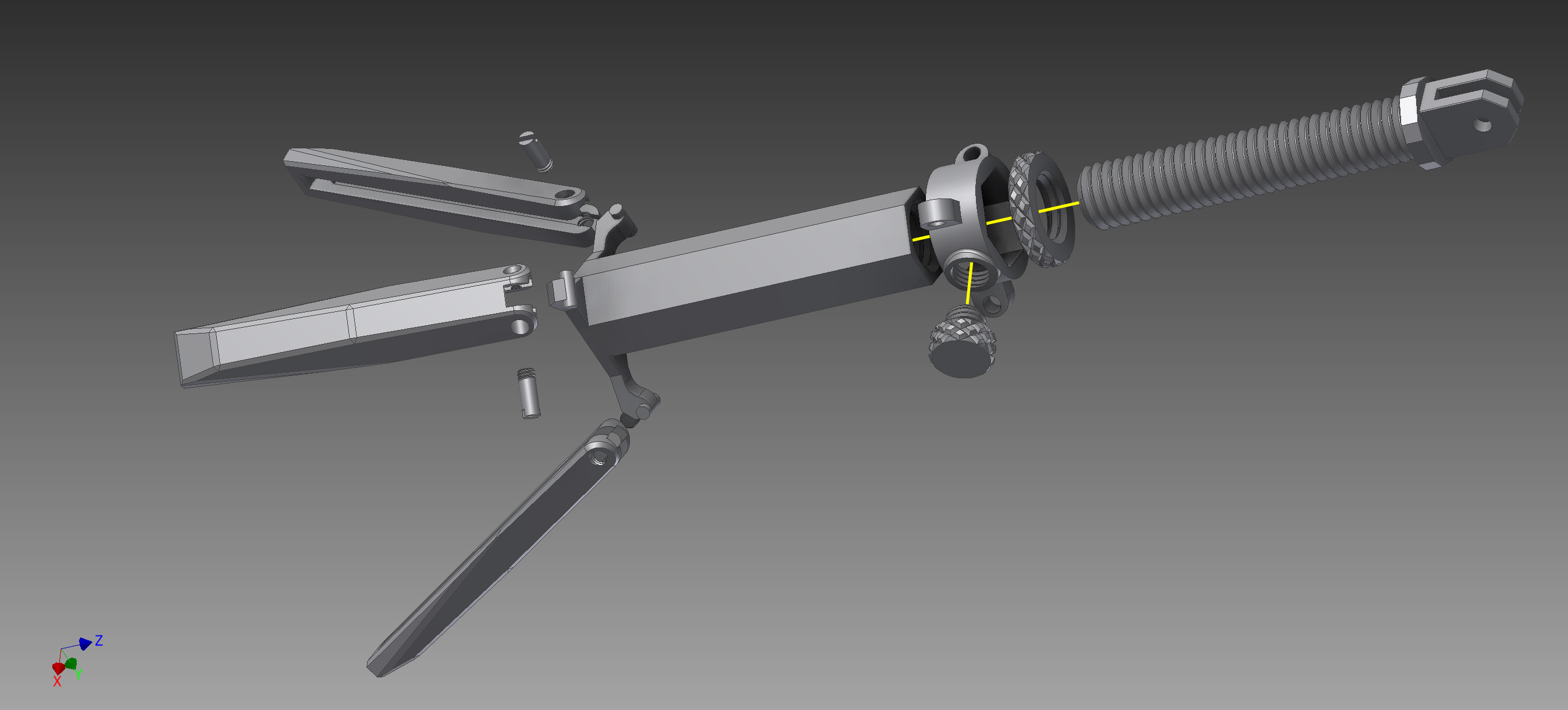 Miniatura 8 do modelo 3D MULTI-USE ADJUSTABLE TRIPOD