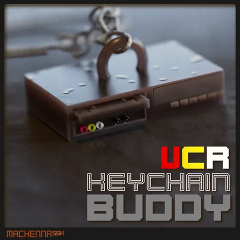 VCR Keychain Buddy