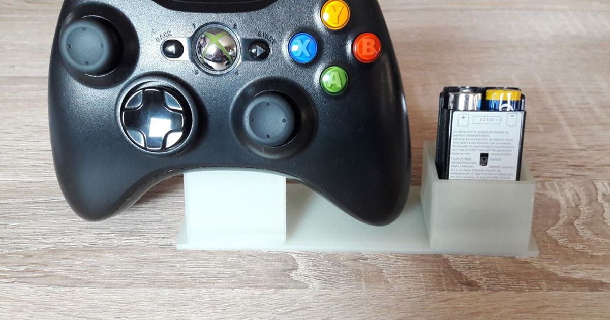 Xbox 360 Controller holder by Dante Download free STL model