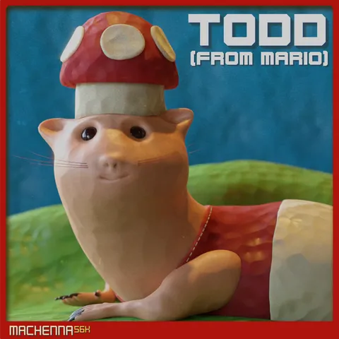 Todd (from Mario) | Drawfee FanArt