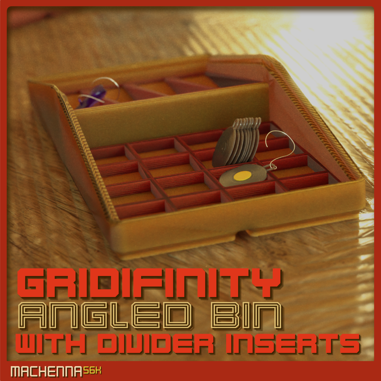 Gridfinity | Angled Bin