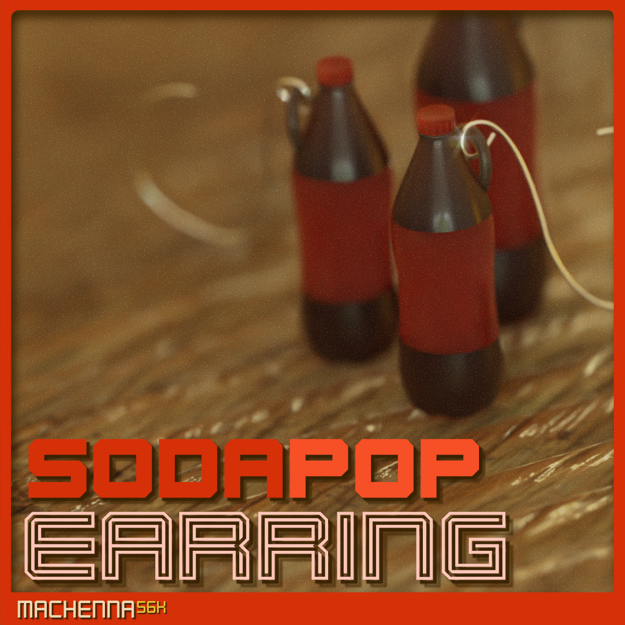 Soda Pop Earring