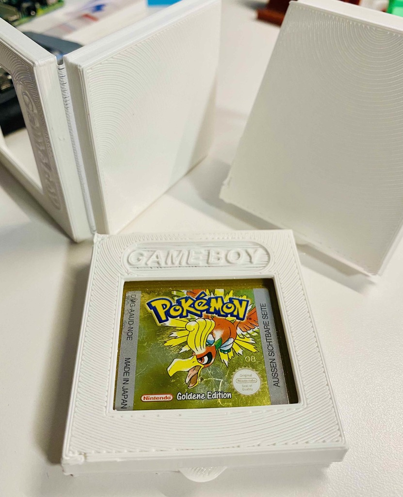 Game Boy cartridge case by zenprint Download free STL model