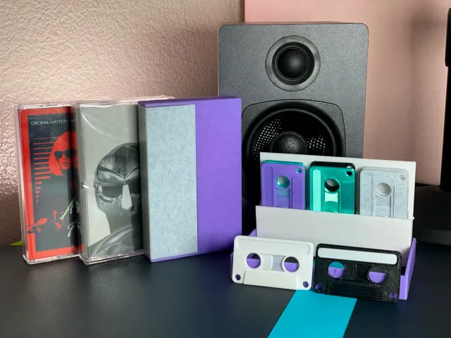 Micro Cassette Filament Swatch with Case