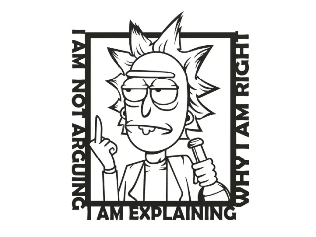 Rick's wise thinking
