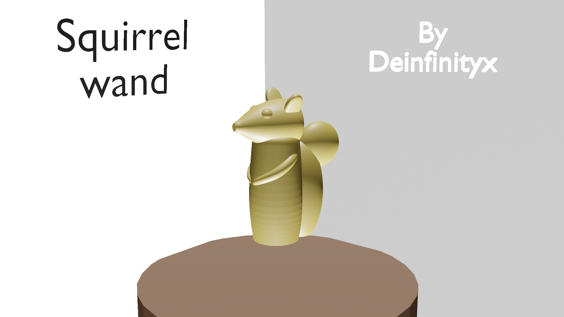 Squirrel Collapsing Wand