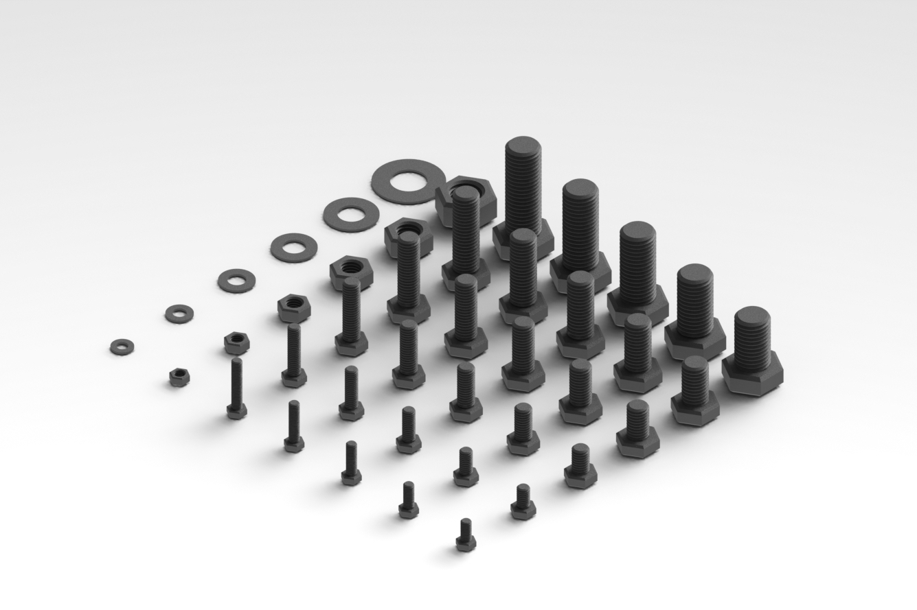 The Ultimate Metric Fastener and Wrench Kit Hex Heads by WillyCKH