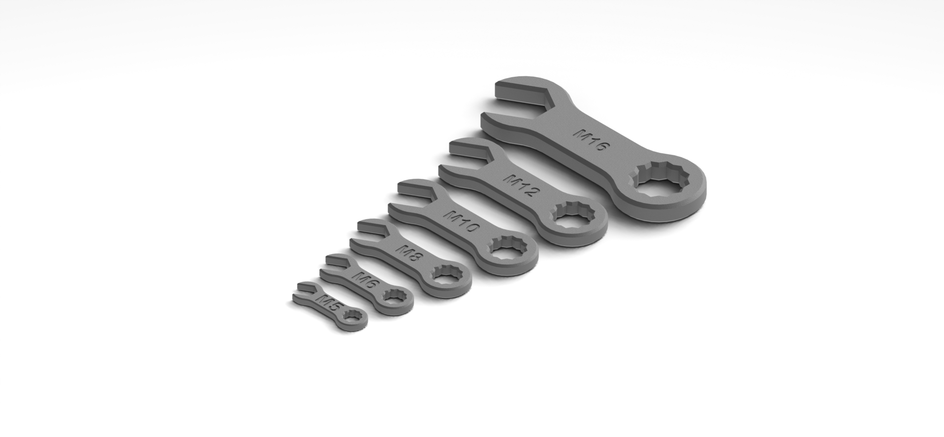 The Ultimate Metric Fastener and Wrench Kit Hex Heads by WillyCKH