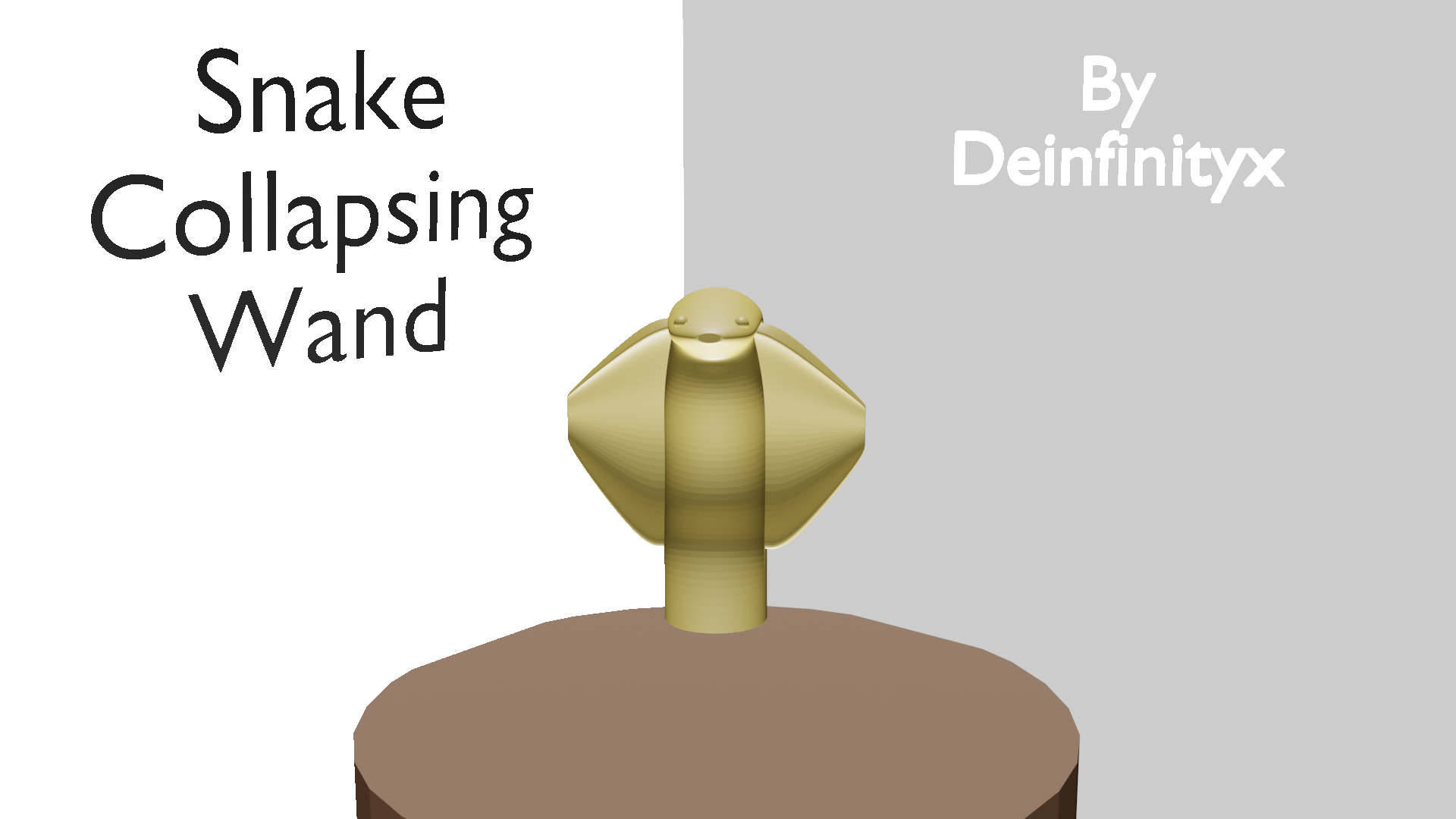 Snake Collapsing Wand