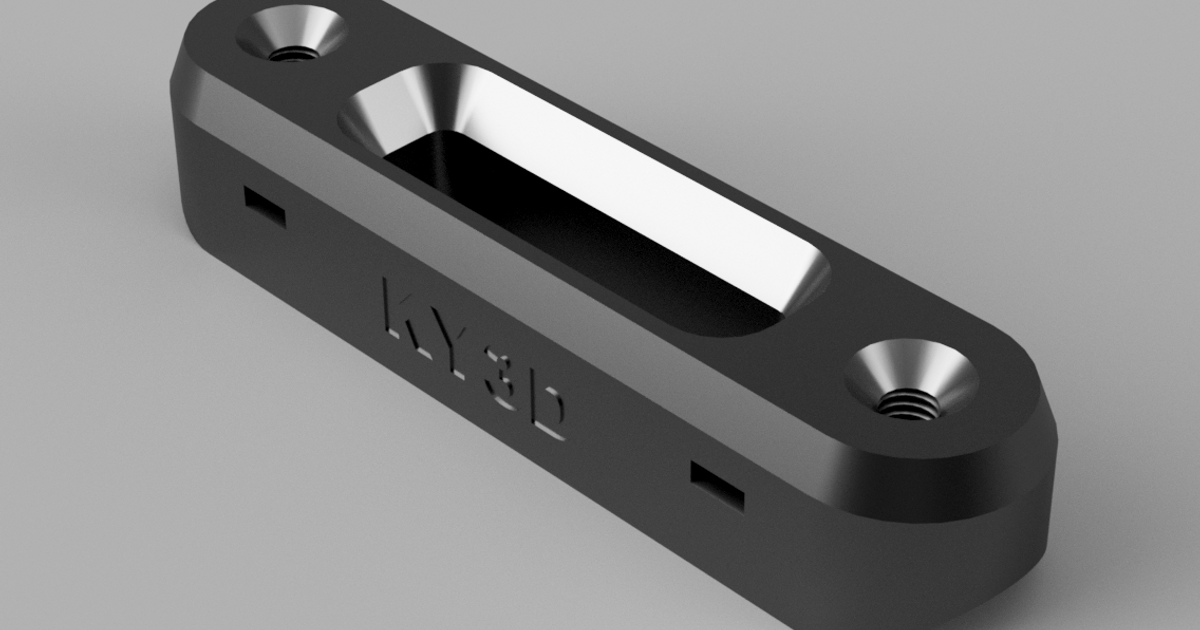 Universal Bicycle Bottle Cage Mount by Kyyrbes Download free STL