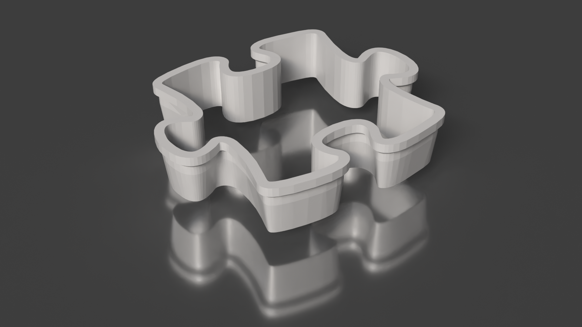 gingerbread puzzle cutter