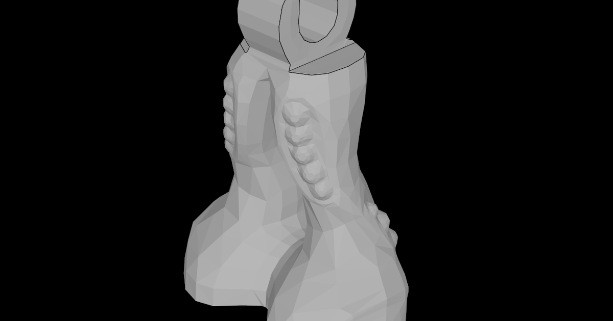 Lego Compatible (58845.dat) Legs Martian Rounded by thall72 | Download free STL model | Printables.com - 3D model önizlemesi