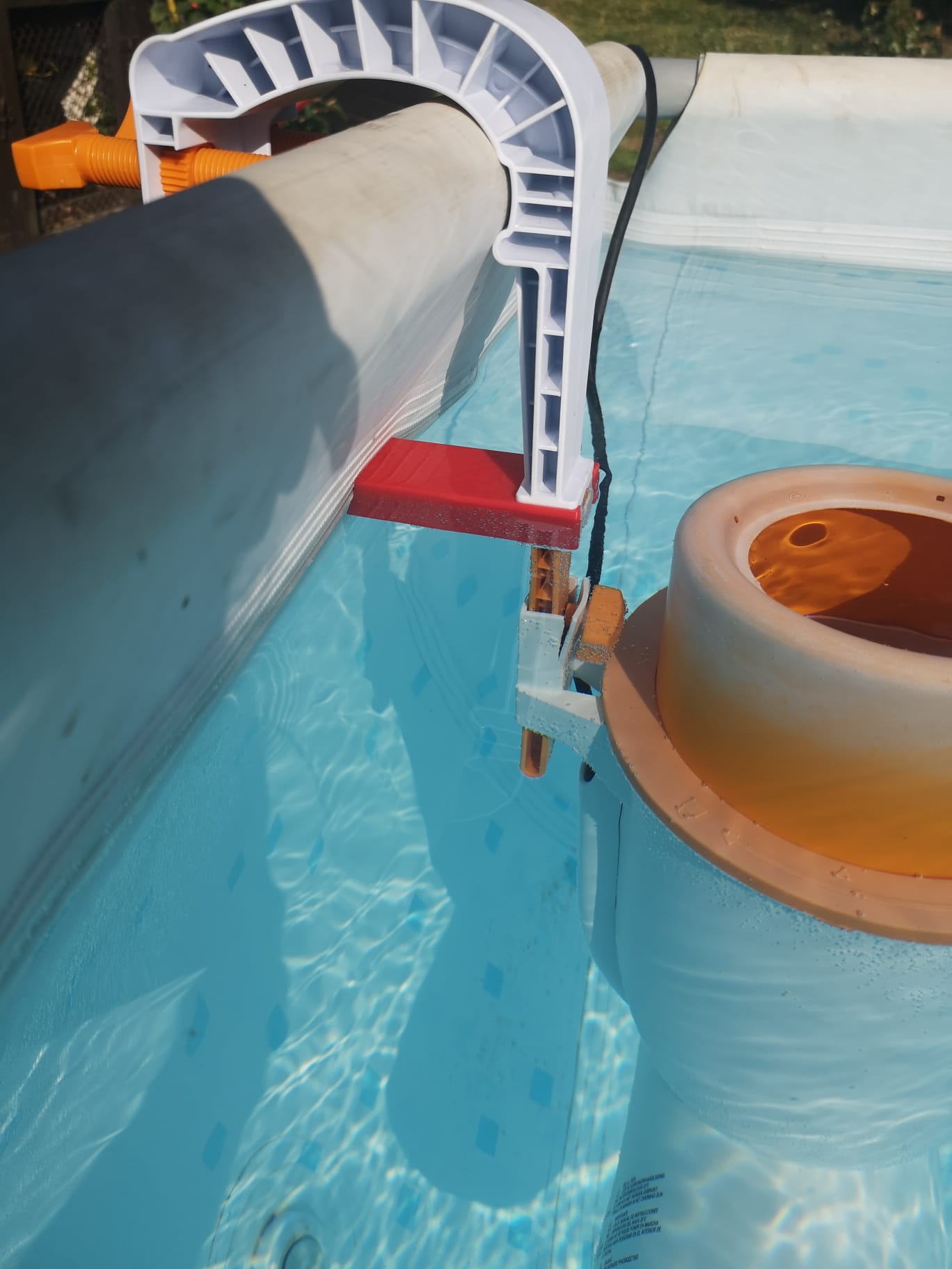 Skimmer Spacer Adapter Abstandshalter Pool