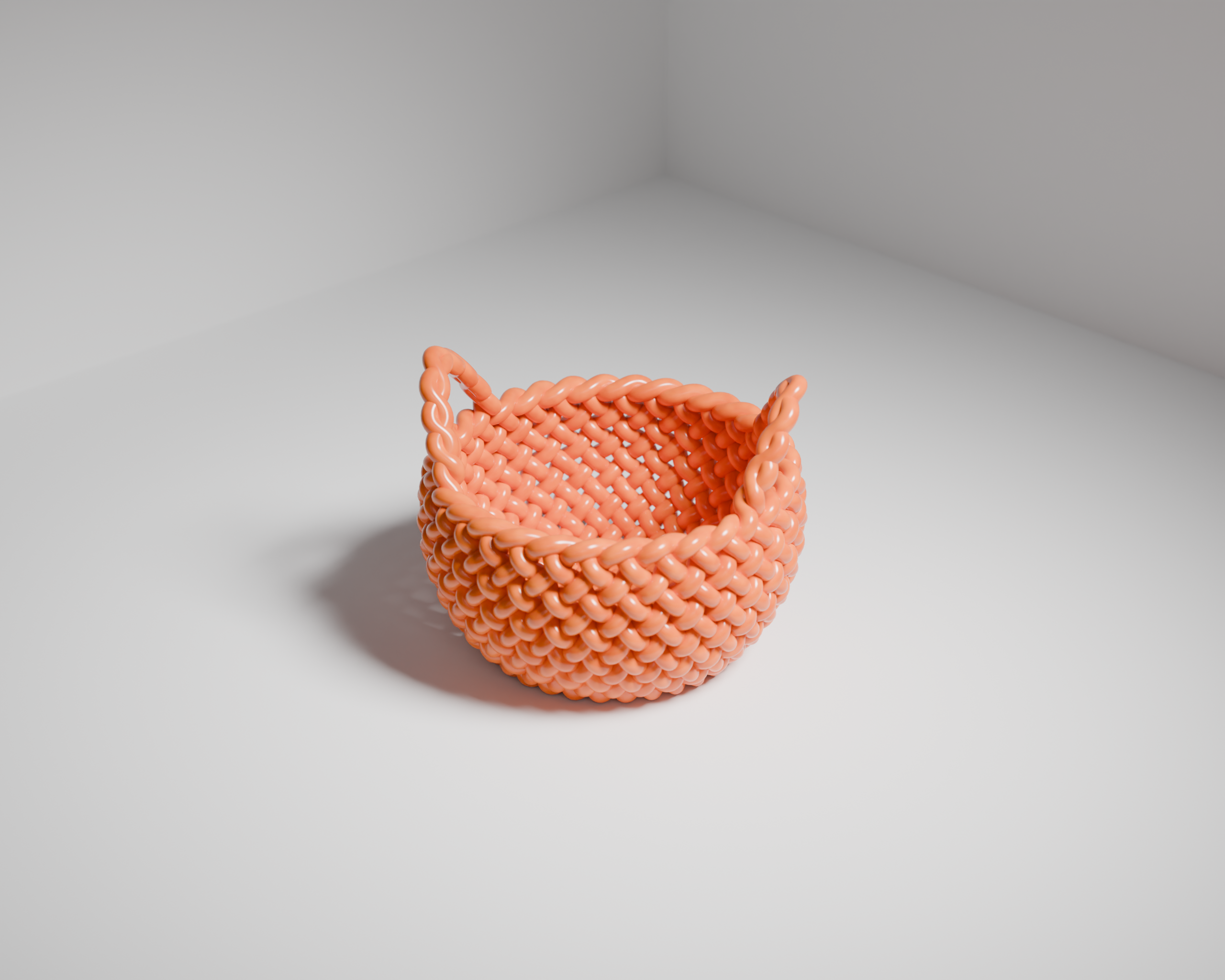 Woven Halloween Basket with Handles (SpookyBasket)