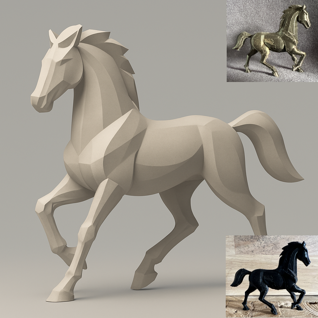 Elegant Horse Statue