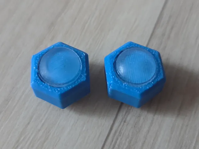 Hex Bumpon Riser Legs (Remix for NexGen3D DIY Steam Machine Redux)
