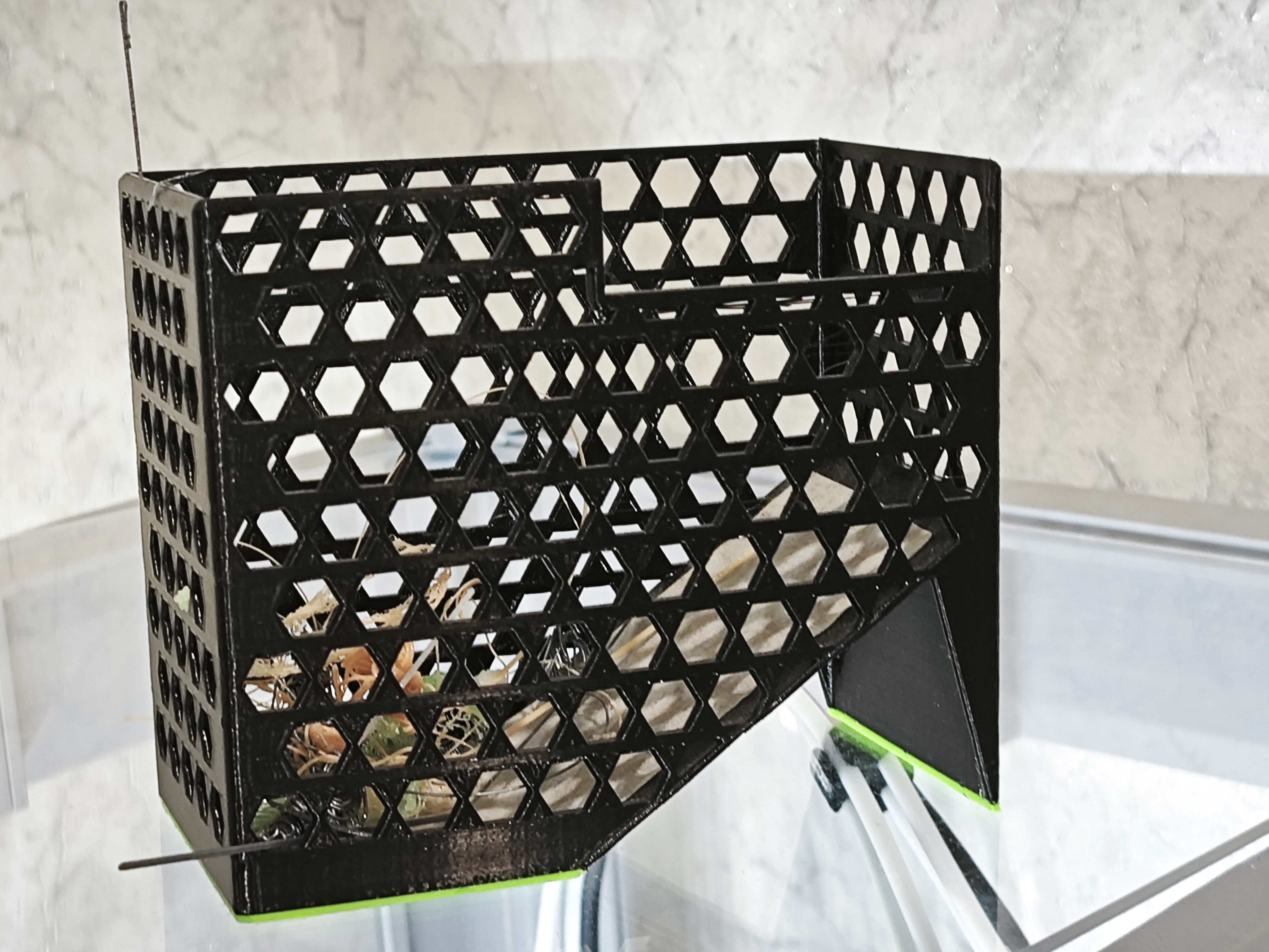 AD5X waste basket of filaments