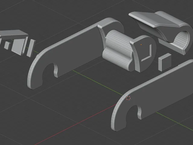 SV08 Filament Holder fixing tool - v2 custom