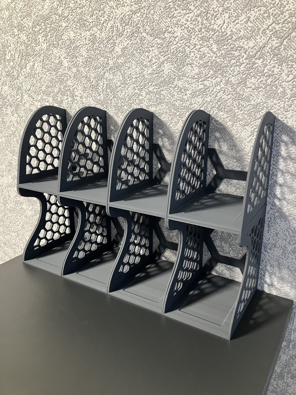 Stackable Storage & Display Shelves