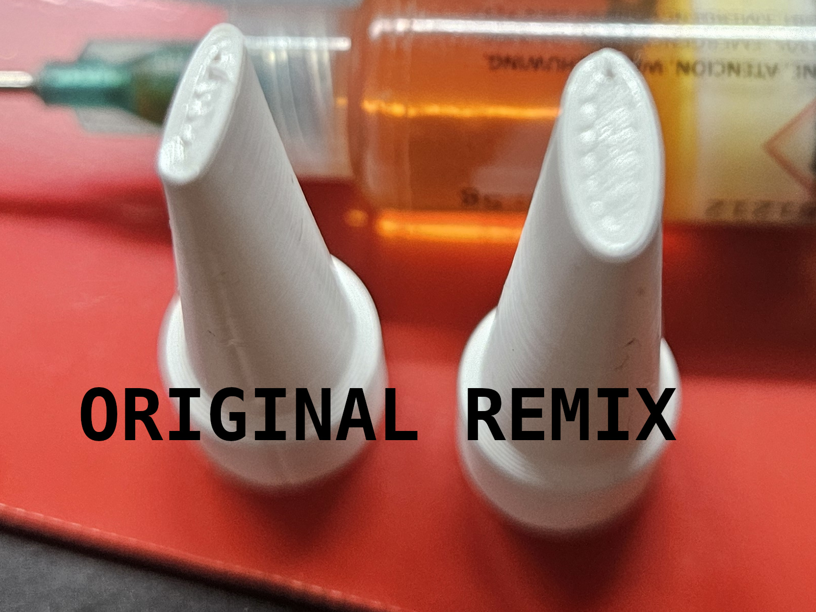 Flux Paste Syringe Cap Remix