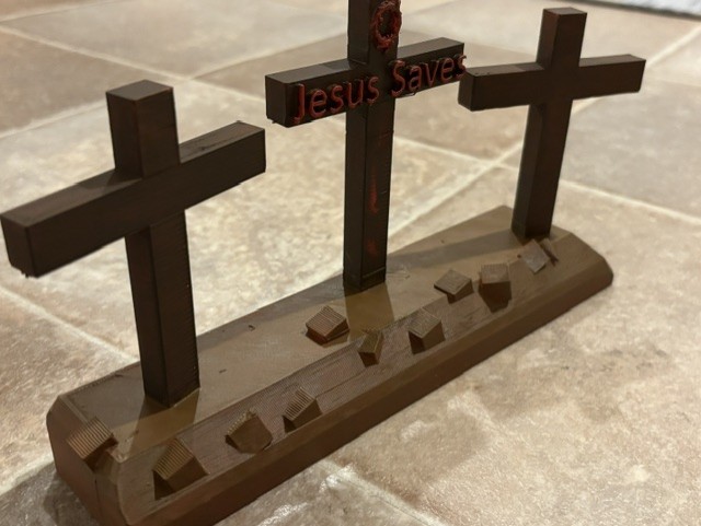 Miniatura 5 do modelo 3D Easter Cross