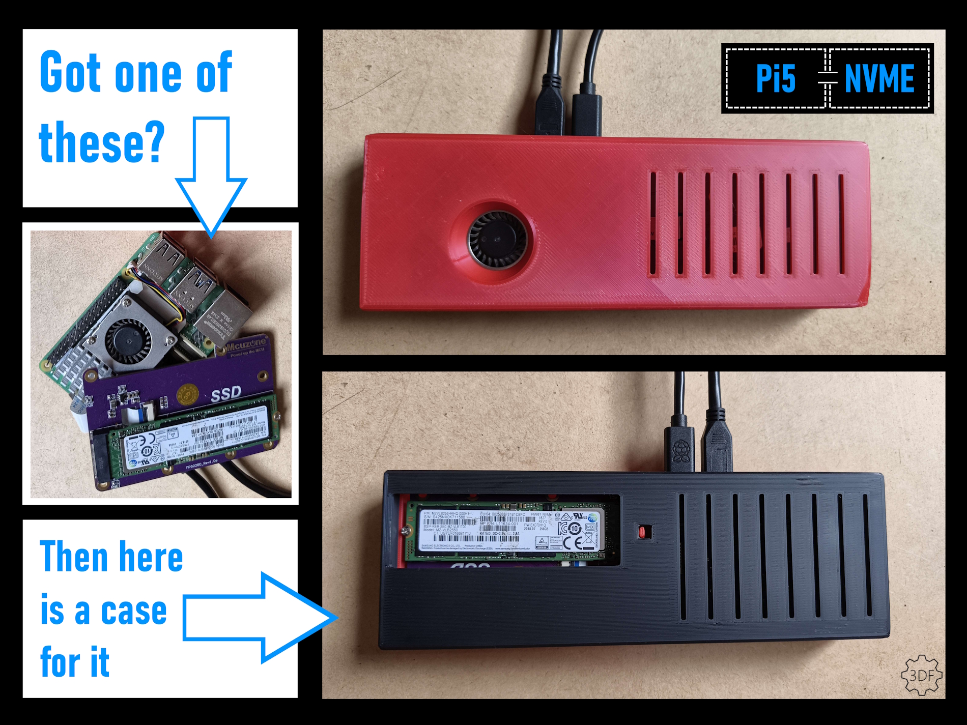 Pi5 + Nvme - End to End Case