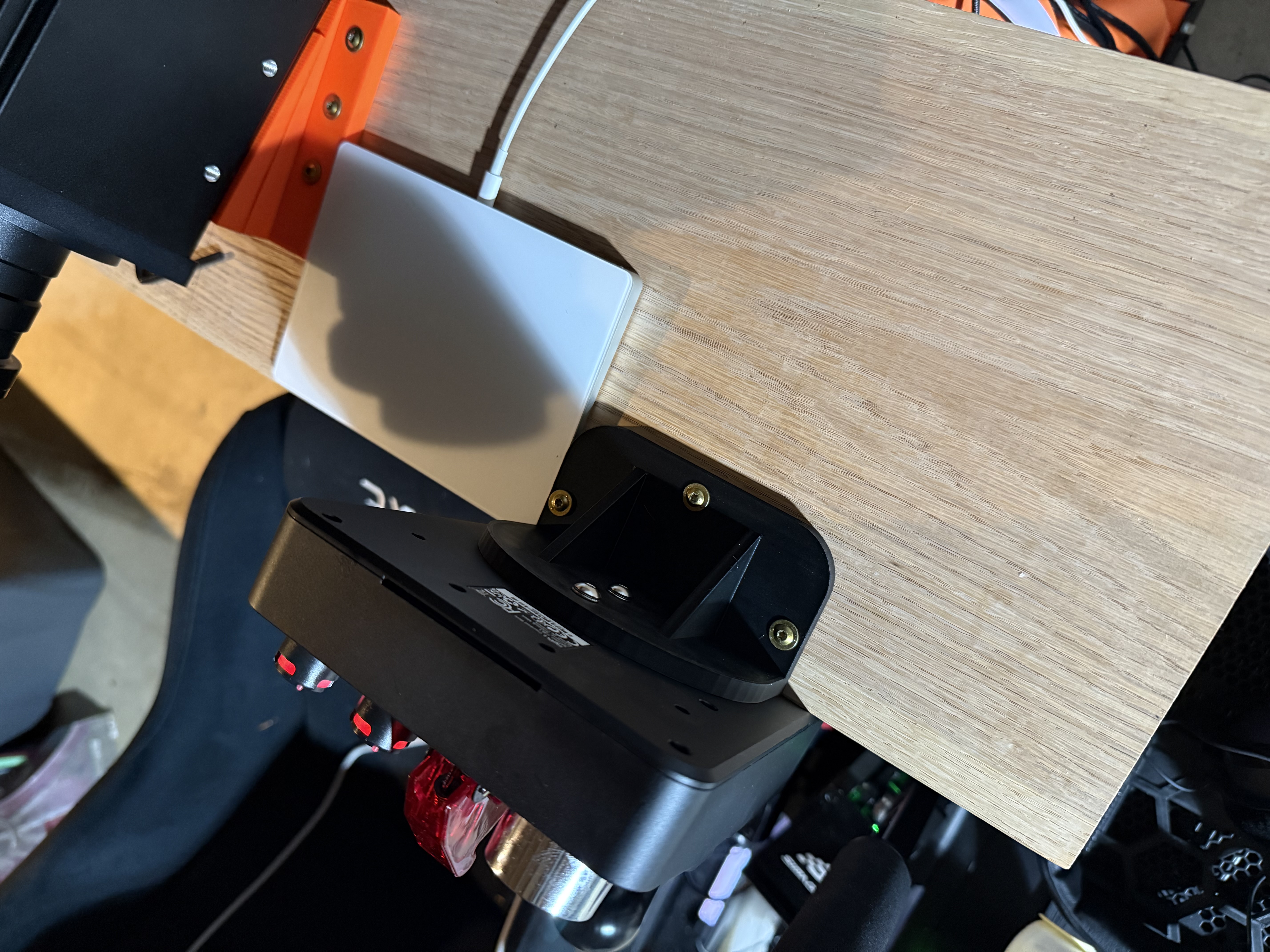 Miniatura 2 do modelo 3D PXN-CB1 button box mount