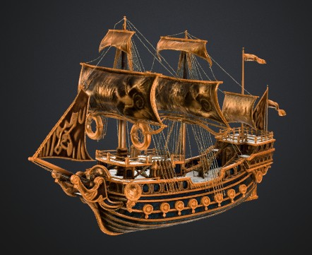 PIRAT SHIP CARIBBEAN PIRATSKA LOD