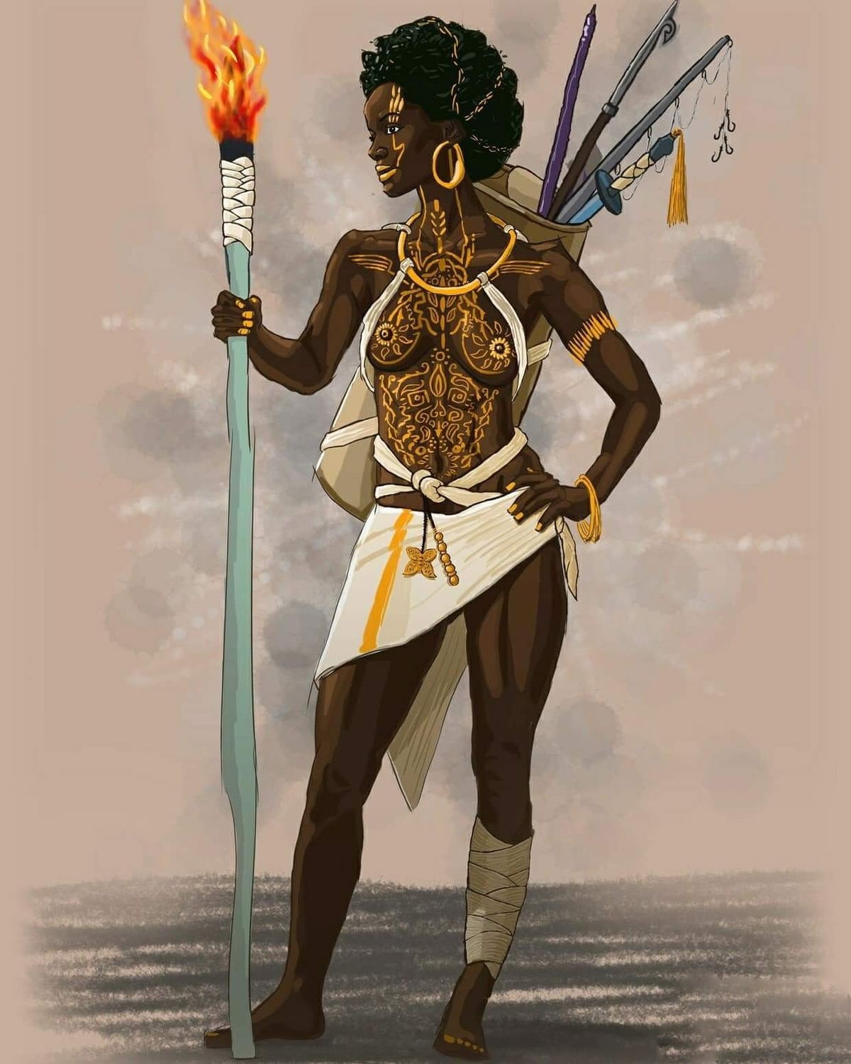 Flamebound Warrior — miniatura 2