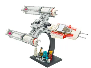 Display Stand for LEGO Star Wars Y-Wing Pack 75249 75172 8037 7658  7150