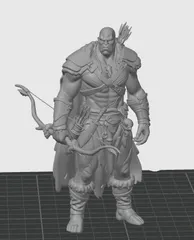 D&D Goliath Ranger with bow