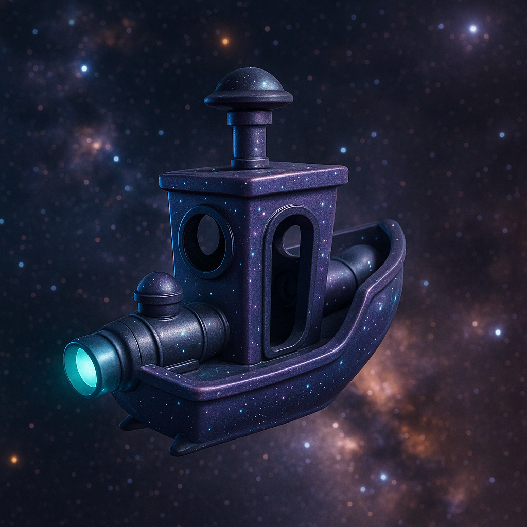 space themed benchy