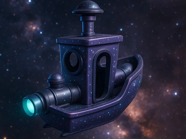space themed benchy