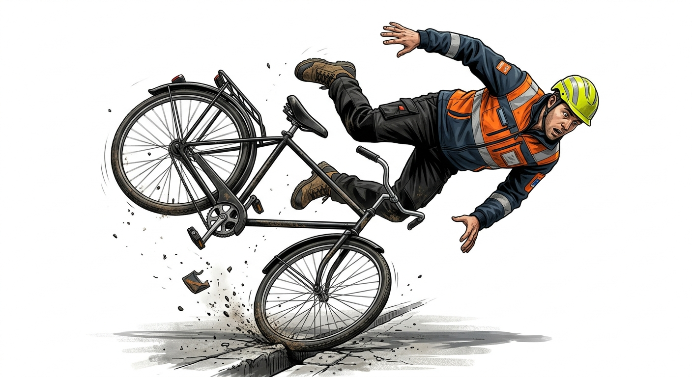 Bike crash