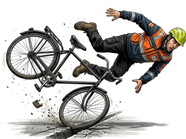 Bike crash