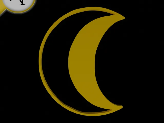 Simple Moon Symbol - 2D Art